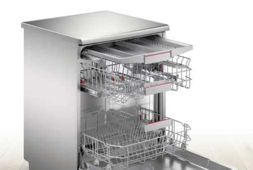 BOSCH SMS6HVI01I/SMS6HVI00I Free Standing 14 Place Settings Dishwasher - Image 2